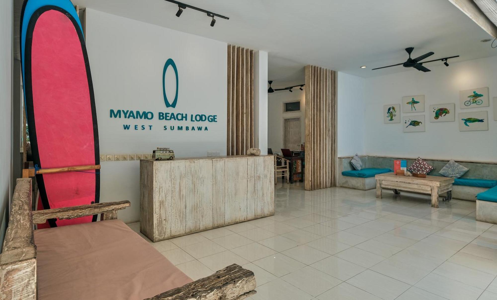 Myamo Beach Lodge Jereweh Exteriör bild